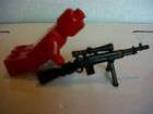   Rifle Gun + Bipod Minifigure Weapon Custom War Police Swat Military