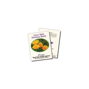  Min Qty 250 California Poppy Seed Packets Patio, Lawn 