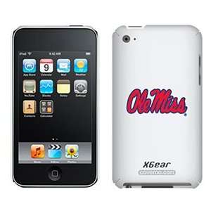  Univ of Mississippi Ole Miss on iPod Touch 4G XGear Shell 