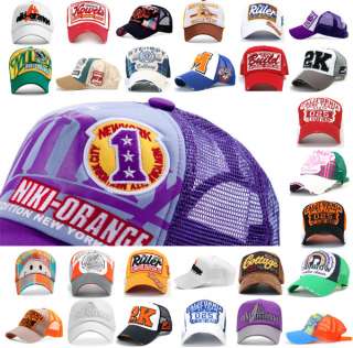 Cap niki orange® 27 Trucker Mesh Baseball Vintage Caps  
