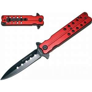 Tiger USA Mini Stiletto Mock Butterfly Style Spring Assisted Knife 
