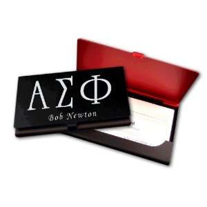  Alpha Sigma Phi Business Card Holder