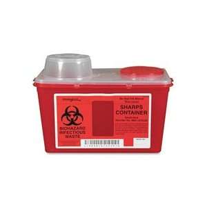  Unimed Sharps 4qt Chimney Top Container
