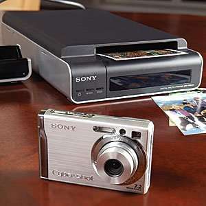  Sony Cybershot 7.2MP Digital Camera and HD Printer Set 