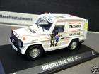 MERCEDES BENZ G 280 GE Ickx 1983 #142 Texaco Raid Rallye Dakar Blister 