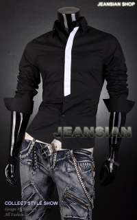 Jeansian Mens Designed Slim Long Casual Shirt Western XS S M L Best 