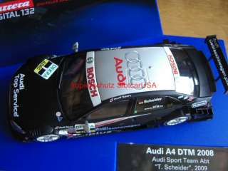 Carrera Digital 132 30531 Audi A4 DTM Timo Scheider N 1  