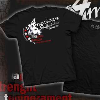 American Staffordshire Terrier T Shirt Pitbull #14  