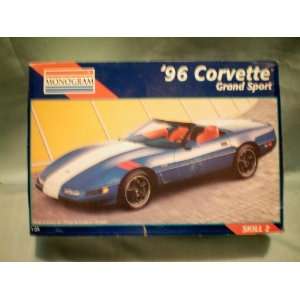 Monogram 1996 Corvette Grand Sport Model Car Kit    124    NIB    as 