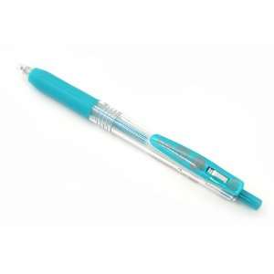  Zebra Sarasa Push Clip Gel Ink Pen   0.3 mm   Blue Green 
