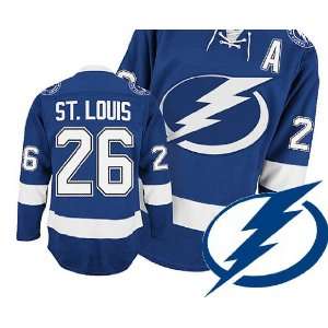 Bay Lightning Authentic NHL Jerseys Martin St. Louis Home Blue Hockey 