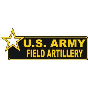  United States Army Field Artillery Bumper Sticker Decal 9 