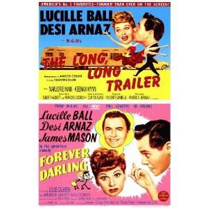  Long, Long Trailer, The / Forever Darling Movie Poster (11 