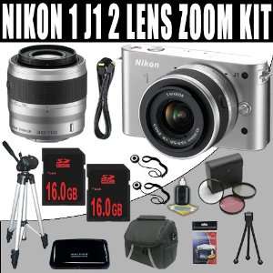  Nikon 1 J1 10.1 MP HD Digital Camera System with 10 30mm 
