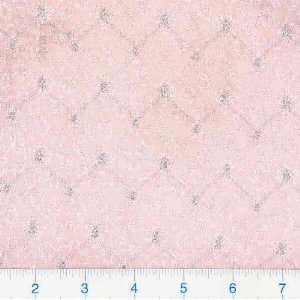   Stretch Lace Silvery Pink Fabric By The Yard Arts, Crafts & Sewing