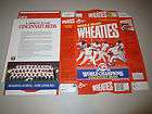1990 champs cincinnati reds rare baseball 18 oz wheaties box