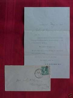 STOCKTON, CA.   Letter/Cover   Mormon Slough   1888  