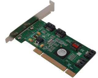 PCI 32bit to 4 SATA II Raid controller card adapter