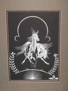 RAFAEL MEDINA ORIGINAL WILD HORSES 1966  