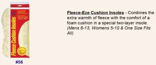 CABIN Brand Fleece Cushion Pure Lambs Wool Insoles 1P  