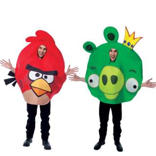 Angry Birds Red Bird & King Pig Couples Costume Set  