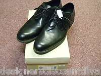   Haan Lunar Toledo Black Plain Ox Leather Dress Shoes Size 11 M  