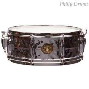 Gretsch G 4160HB Hand Hammered Chrome Brass Snare Drum  