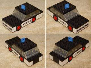 LEGO Legoland Police 420 1 Police Car (1973) retro cops  