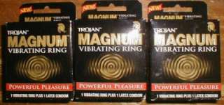Trojan Magnum VIBRATING RING Powerful Pleasure  