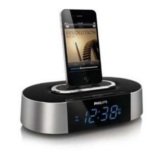 Philips AJ7030D Dual Alarm FM Clock Radio W/ Dock For iPod & iPhone 