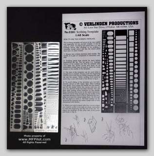 verlinden productions 281 metal photo etched template 3 1 4 82mm x 6 