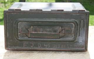 US MILITARY WW2 AMMO CAN / BOX CAL .50 M2 PALLEY  