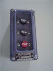 Square D SQ D 9001 RK2A Pushbutton Station For Rev Stop  