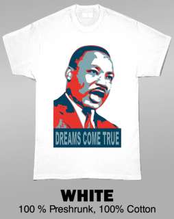 Martin Luther King Jr Dreams Obama Parody T Shirt  