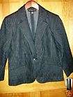 Jean Jacket Bill Blass Petite Large Dark Wash Shorter Style NWOT items 