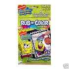 spongebob rub n color picture pad 