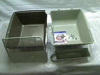 Omega Paw Self Cleaning Litter Box, Pewter  