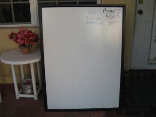 x2) Brand New Large Dry Erase White Marker Boards   WhiteBoard 