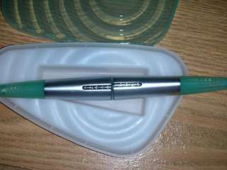 Cross Vice Green Gel Pen   AT0035 2 Blue & Black Ink  