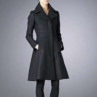 Coco fit and flare coat   REISS   Coats   Coats & jackets   Womenswear 