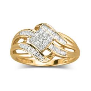    Diamond Ring 1/3 CT. T.W. 10K Gold  