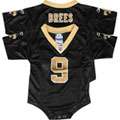 Drew Brees Black Reebok NFL New Orleans Saints Infant Jersey