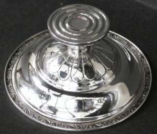 Gorgeous Sterling Silver Compote  Lady Atkins Marked  