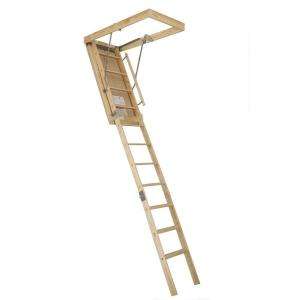   Windsor 8 ft. x 48 in. x25 1/2 in. 250 Lb. Not Rated Wood Attic Ladder