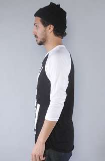 Creep Street The Slay All Day Raglan in Black White  Karmaloop 