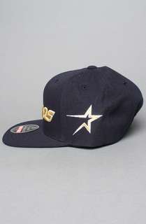 American Needle Hats The Houston Astros Second Skin Snapback Hat in 