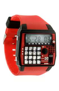 Flud Watches The BPM Watch in Red Black  Karmaloop   Global 