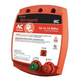 Red Snapr AC Powered 15 Mile Fence Energizer 66C  