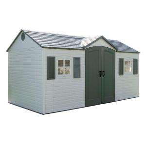 Lifetime 15 ft. x 8 ft. Outdoor Garden Shed 6446 