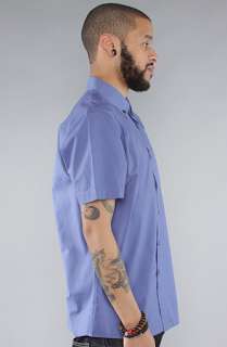 Brixton The Central Buttondown Shirt in Blue  Karmaloop   Global 